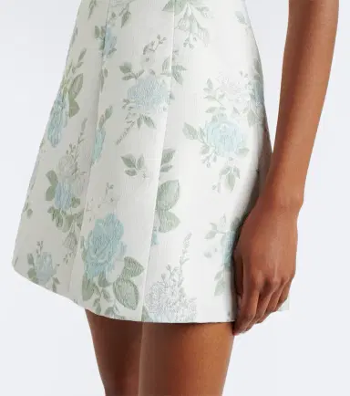 Markarian Floral lamé brocade minidress | Thumbnail 5 Markarian Floral lamé brocade minidress | Thumbnail 5