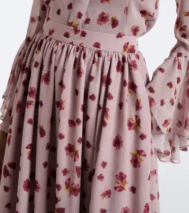 Markarian Morgaine floral chiffon maxi skirt | Thumbnail 2 Markarian Morgaine floral chiffon maxi skirt | Thumbnail 2