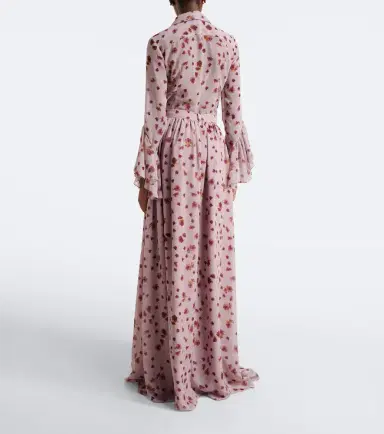 Markarian Morgaine floral chiffon maxi skirt | Thumbnail 4 Markarian Morgaine floral chiffon maxi skirt | Thumbnail 4
