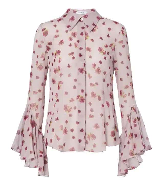 Markarian Wilma floral chiffon shirt