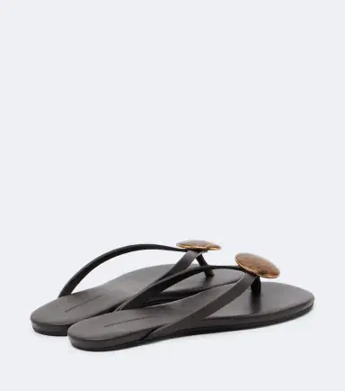 Christopher Esber Aura Quartz leather thong sandals | Thumbnail 4
