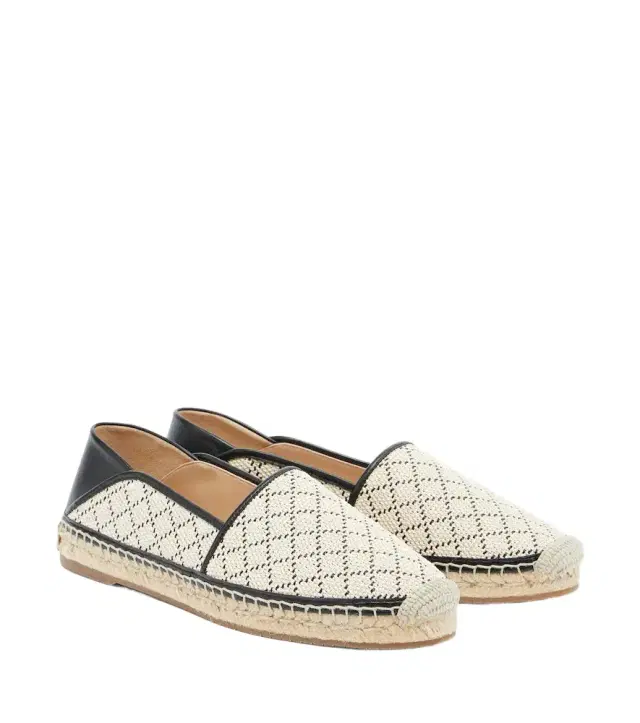 Manolo Blahnik Espadra raffia-effect espadrilles
