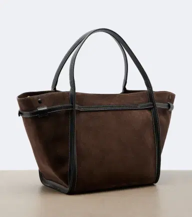 Tod's T Timeless Medium suede tote bag | Thumbnail 3