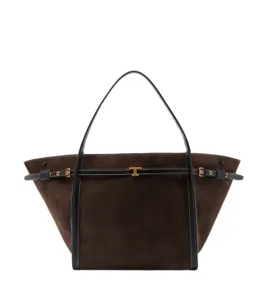 Tod's T Timeless Medium suede tote bag | Thumbnail 1