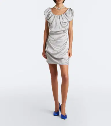Vivienne Westwood Ginnie Amber draped minidress | Thumbnail 3 Vivienne Westwood Ginnie Amber draped minidress | Thumbnail 3
