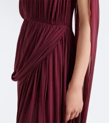 FFORME Kahlo draped jersey maxi dress | Thumbnail 2