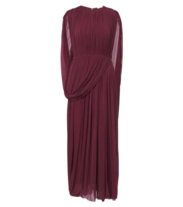 Fforme Kahlo draped jersey maxi dress