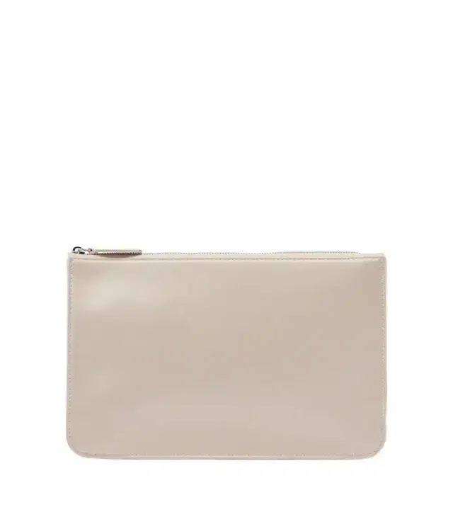 Toteme Threefold satin clutch