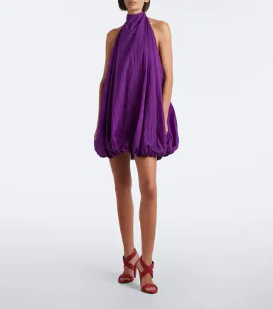 Alaïa Alaïa Halterneck minidress | Thumbnail 4 Alaïa Alaïa Halterneck minidress | Thumbnail 4
