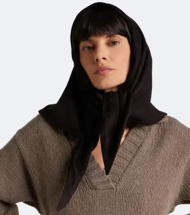 Magda Butrym Suede head scarf | Thumbnail 4