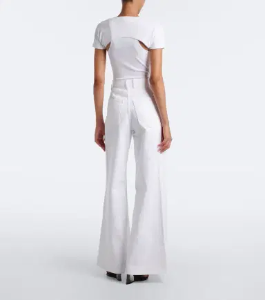 Alaïa Alaïa Wide-leg jeans | Thumbnail 4