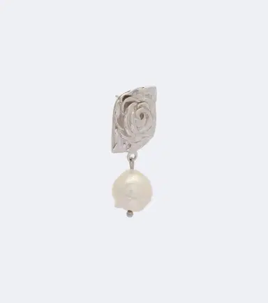Magda Butrym Floral faux-pearl drop earrings | Thumbnail 3