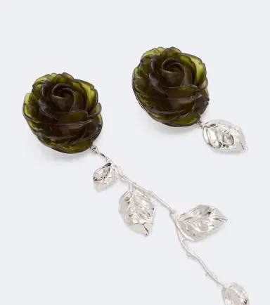 Magda Butrym Floral drop earrings | Thumbnail 4 Magda Butrym Floral drop earrings | Thumbnail 4