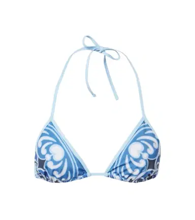 La DoubleJ Printed bikini top | Thumbnail 1