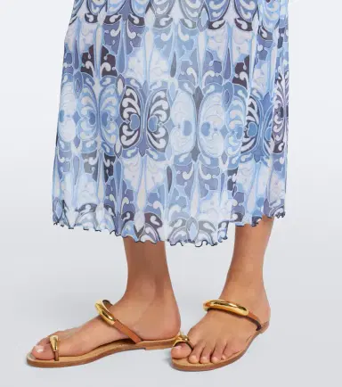 La DoubleJ Slinky Swing printed midi dress | Thumbnail 2