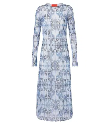 La DoubleJ Slinky Swing printed midi dress | Thumbnail 1