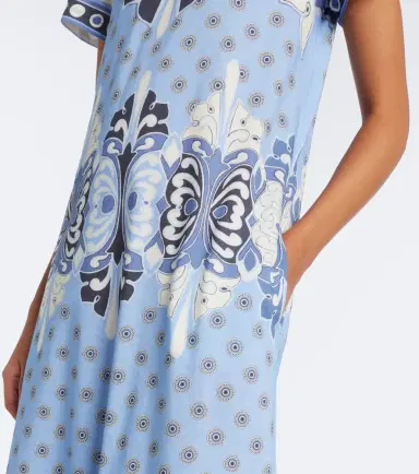 La DoubleJ Sporty Swing printed cotton jersey midi dress | Thumbnail 6 La DoubleJ Sporty Swing printed cotton jersey midi dress | Thumbnail 6