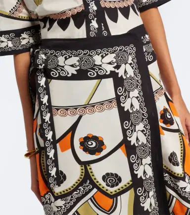 La DoubleJ Sarong printed cotton muslin wrap skirt | Thumbnail 2 La DoubleJ Sarong printed cotton muslin wrap skirt | Thumbnail 2