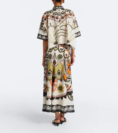 La DoubleJ Sarong printed cotton muslin wrap skirt | Thumbnail 3 La DoubleJ Sarong printed cotton muslin wrap skirt | Thumbnail 3