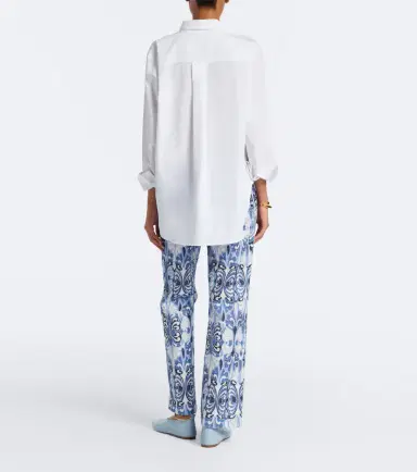 La DoubleJ 24/7 printed cotton straight pants | Thumbnail 4