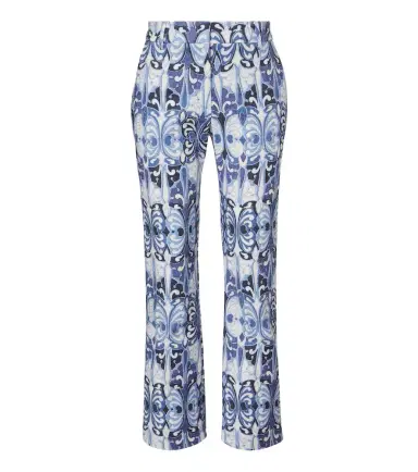 La DoubleJ 24/7 printed cotton straight pants | Thumbnail 1