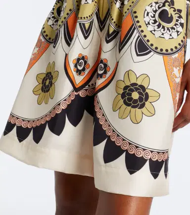 La DoubleJ Printed silk twill Bermuda shorts | Thumbnail 3 La DoubleJ Printed silk twill Bermuda shorts | Thumbnail 3