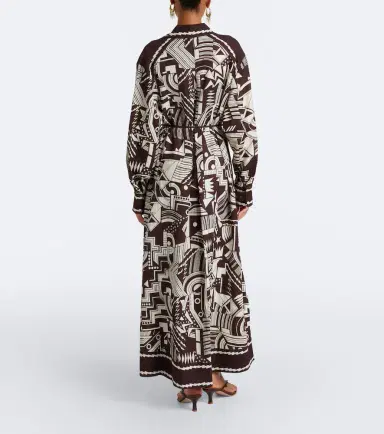ALÉMAIS Alémais Lori printed shirt dress | Thumbnail 2