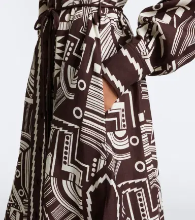 ALÉMAIS Alémais Lori printed shirt dress | Thumbnail 4