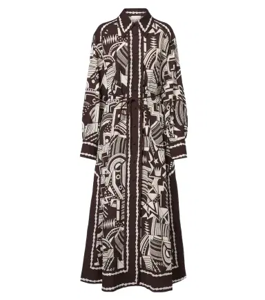ALÉMAIS Alémais Lori printed shirt dress | Thumbnail 1