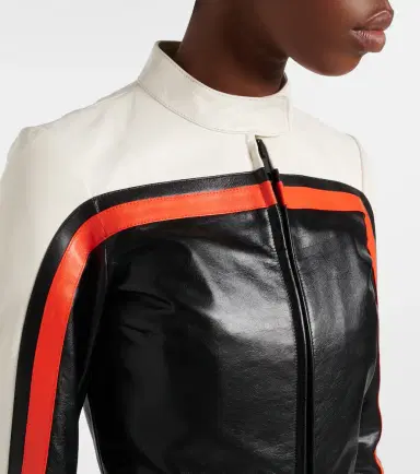 Balenciaga Leather biker jacket | Thumbnail 3