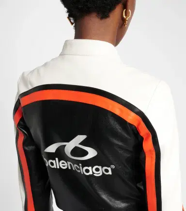 Balenciaga Leather biker jacket | Thumbnail 6