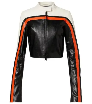 Balenciaga Leather biker jacket | Thumbnail 1