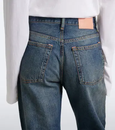 Acne Studios 2021F wide-leg jeans | Thumbnail 2
