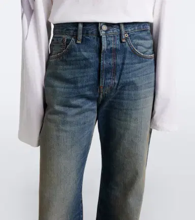 Acne Studios 2021F wide-leg jeans | Thumbnail 6