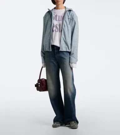 Acne Studios 2021F wide-leg jeans | Thumbnail 7
