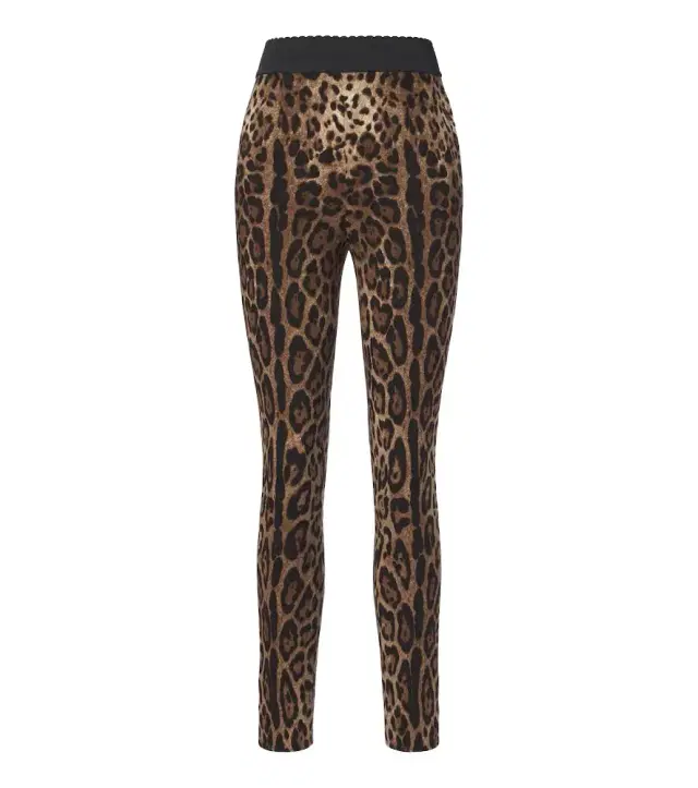 Dolce & Gabbana Leopard-print leggings