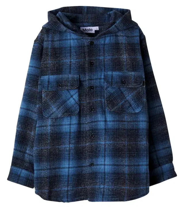 Molo Rizz plaid cotton shirt