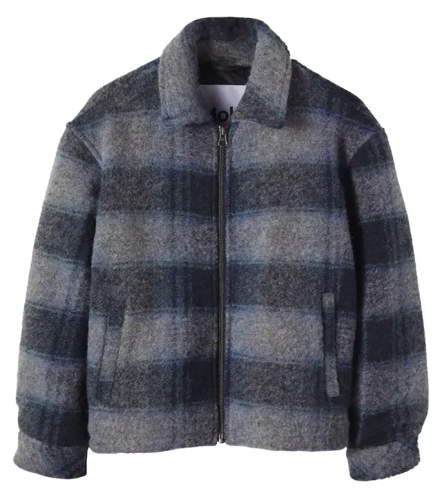 Molo Hutton checked wool-blend jacket