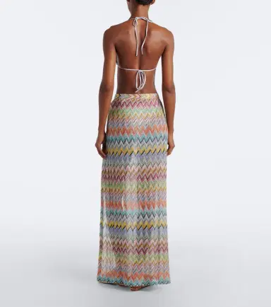Missoni Zigzag lamé beach cover-up | Thumbnail 5