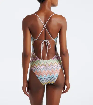 Missoni Zigzag lamé swimsuit | Thumbnail 4