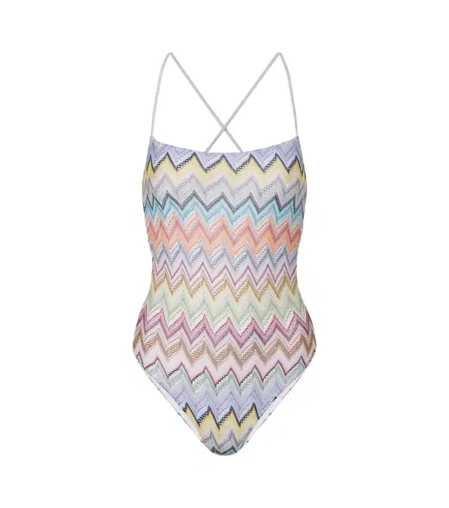 Missoni Zigzag lamé swimsuit