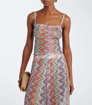 Missoni Zigzag open-back top | Thumbnail 4