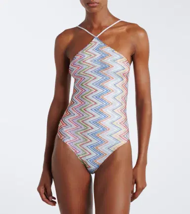 Missoni Zigzag halterneck swimsuit | Thumbnail 5 Missoni Zigzag halterneck swimsuit | Thumbnail 5