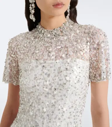 Jenny Packham Orchid embellished gown | Thumbnail 5