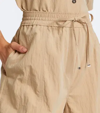 Ganni Ruffled cotton-blend wide-leg pants | Thumbnail 2