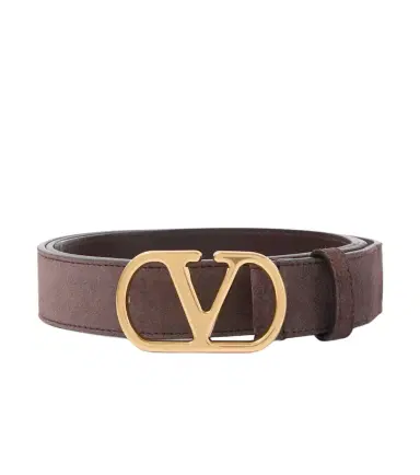 Valentino Garavani VLogo suede belt | Thumbnail 1 Valentino Garavani VLogo suede belt | Thumbnail 1