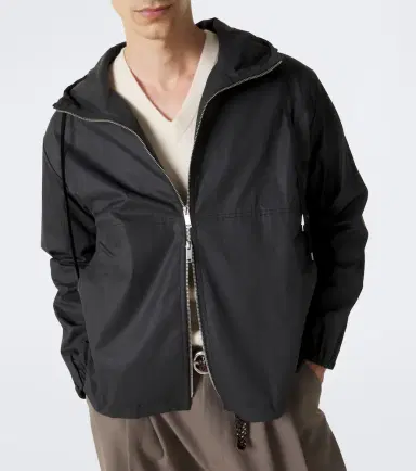 Studio Nicholson Hooded cotton jacket | Thumbnail 4