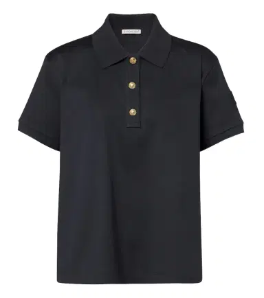 Moncler Cotton jersey polo shirt | Thumbnail 1 Moncler Cotton jersey polo shirt | Thumbnail 1