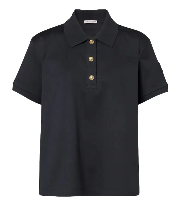 Moncler Cotton jersey polo shirt