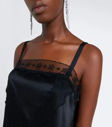 Simone Rocha Lace-trimmed minidress | Thumbnail 3